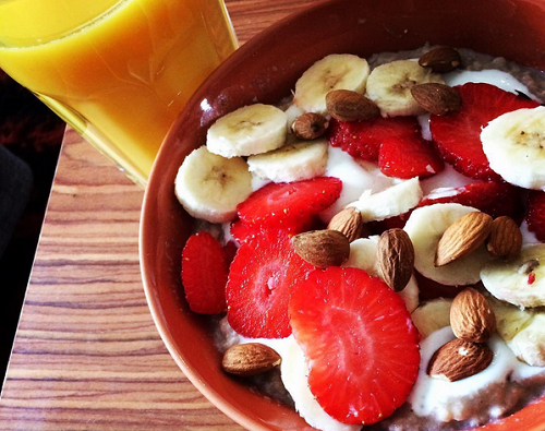 Protein building almond snack 